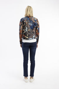 Abstract floral Jacket