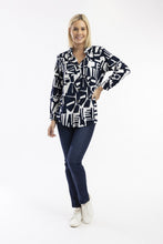 Load image into Gallery viewer, Navy cord printed Shirt
