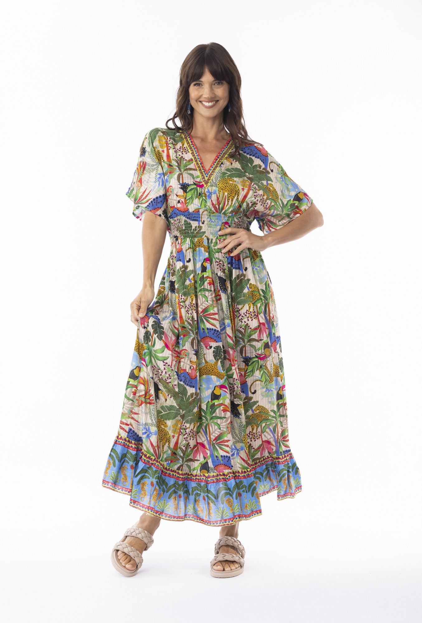 Dani Dress Shirred