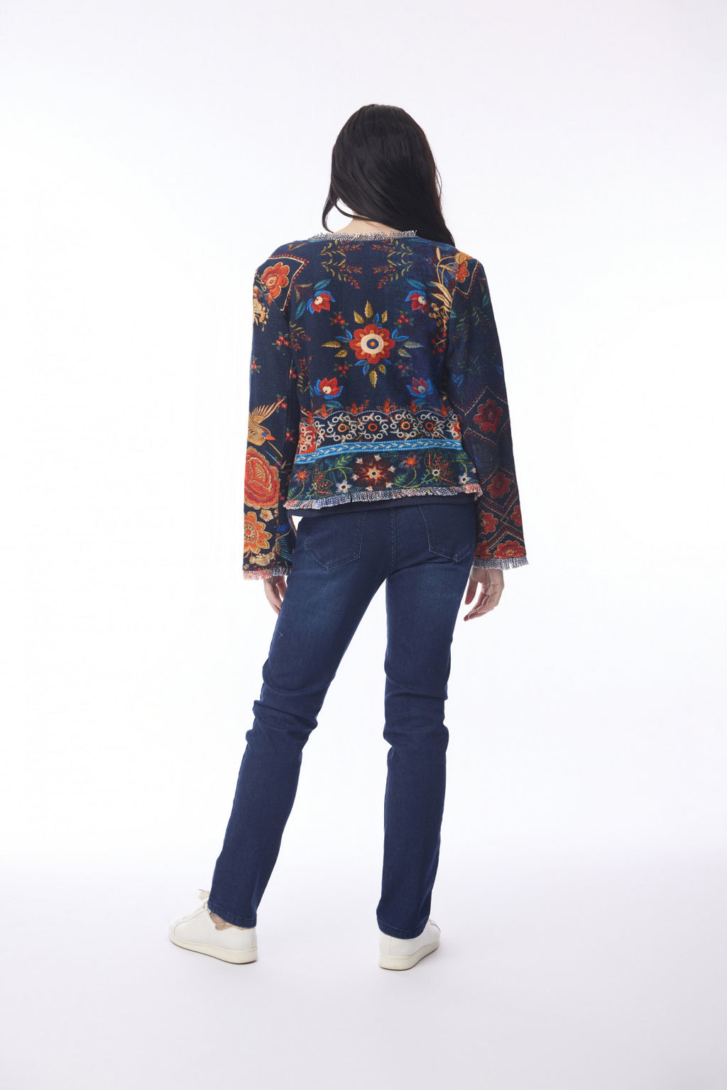 Embroidery  Channel Coat