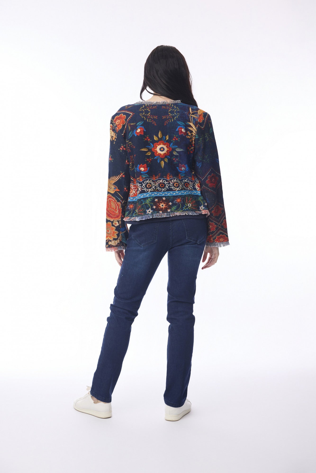 Embroidery  Channel Coat