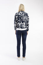 Load image into Gallery viewer, Navy cord printed Jacket
