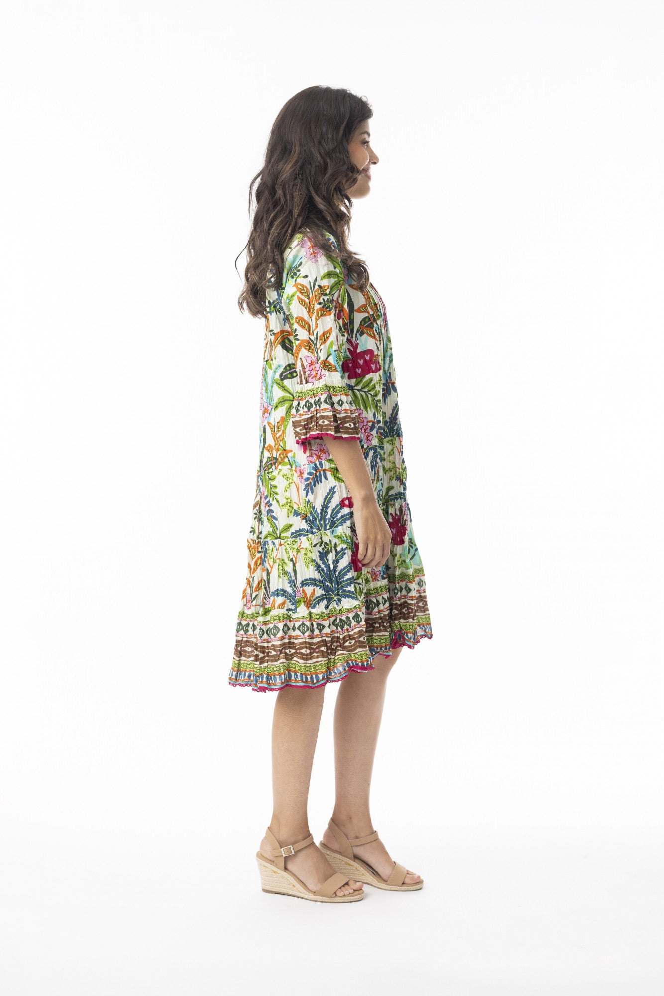 Ovahe pleated dress
