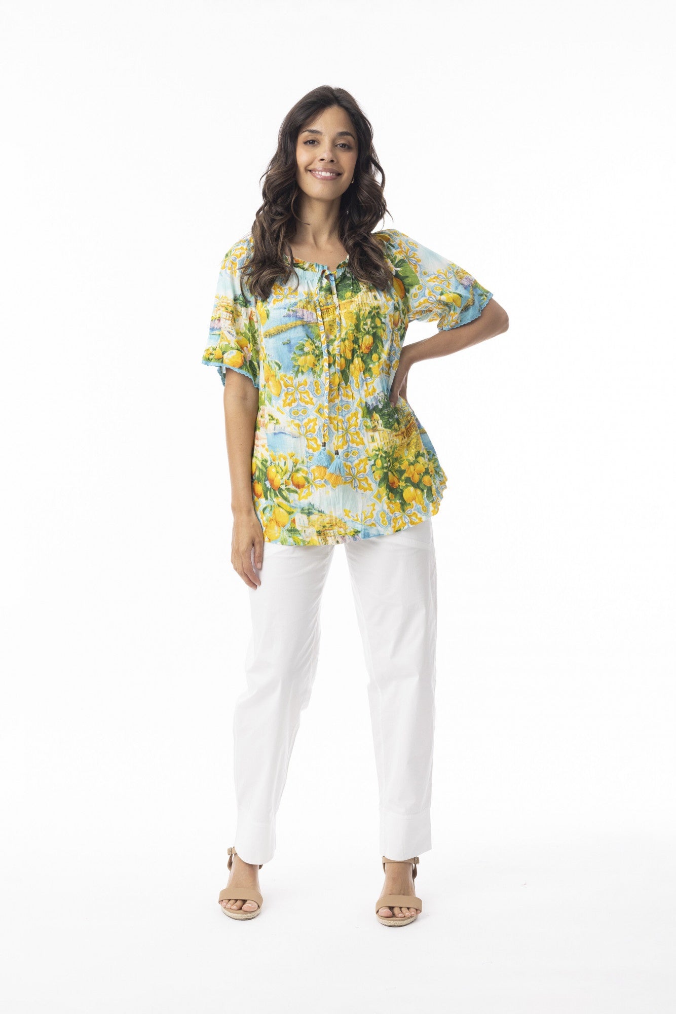 Amalfi Frill Top
