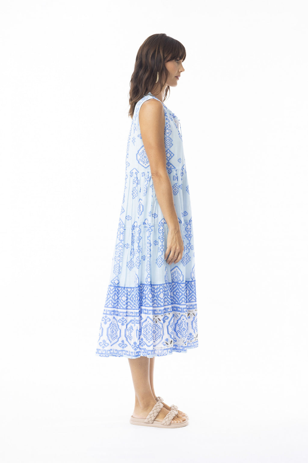 Carla Blue layers dress