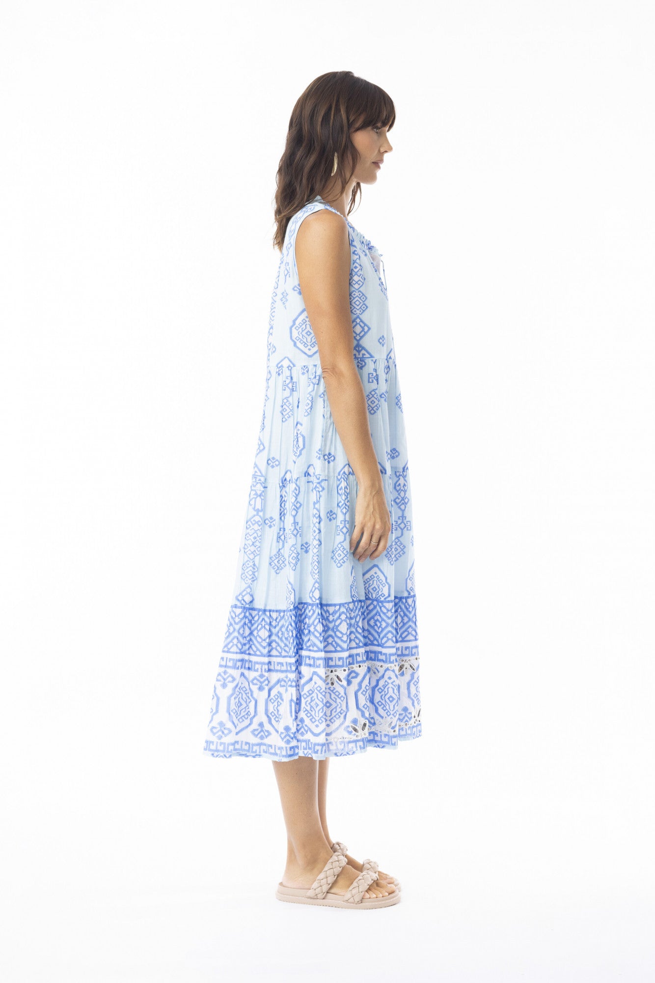 Carla Blue layers dress