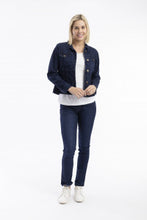 Load image into Gallery viewer, Dark Denim Jacket
