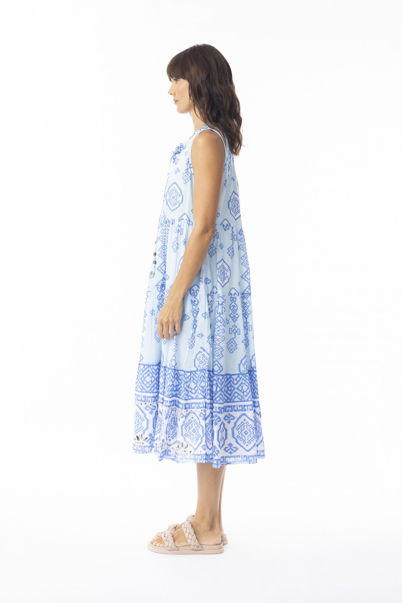 Carla Blue layers dress