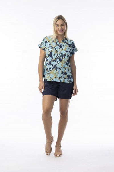 Ikebana Top short sl