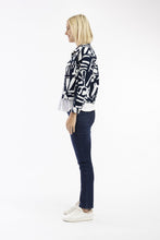 Load image into Gallery viewer, Navy cord printed Jacket
