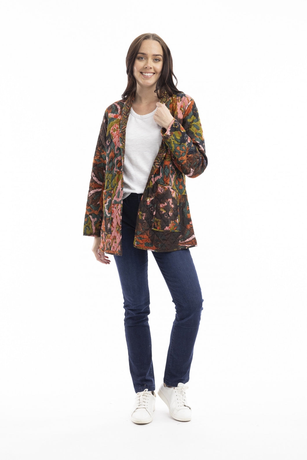 Diamonds Coat Reversible
