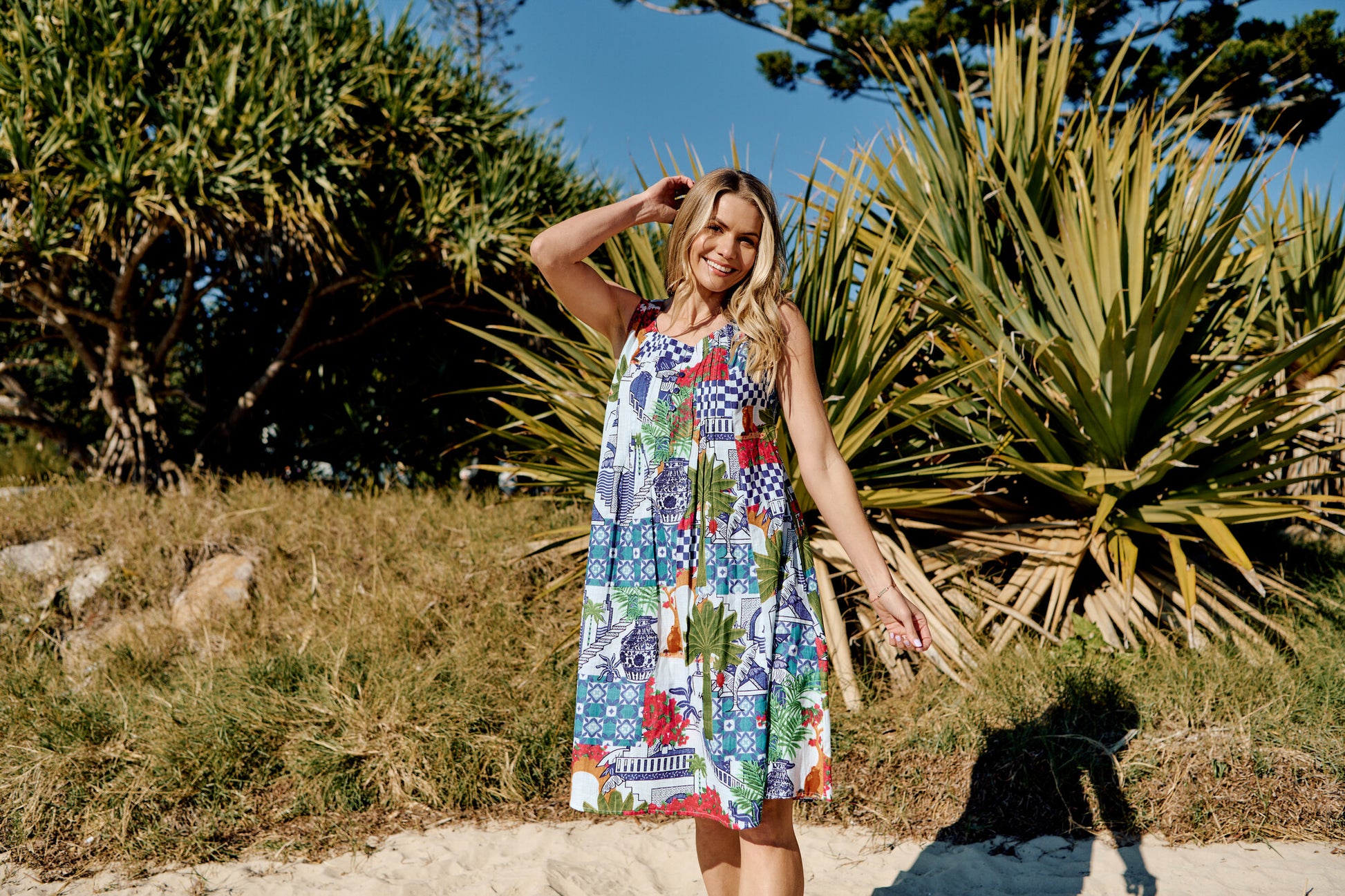 Estelle Greek island Blue