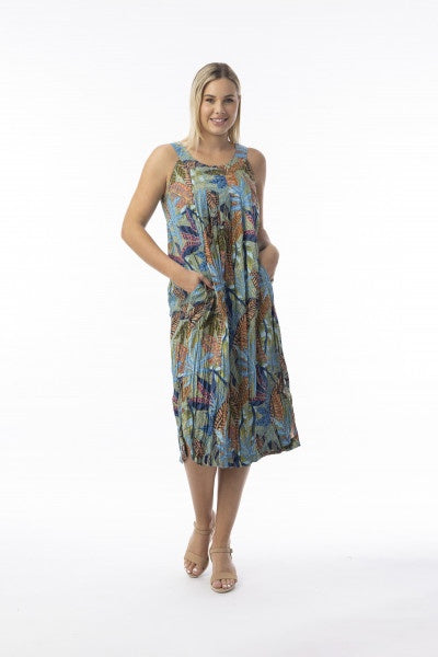 Tayrona Round neckline dress