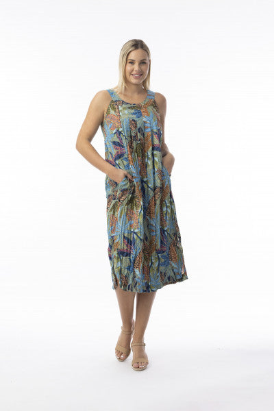 Tayrona Round neckline dress