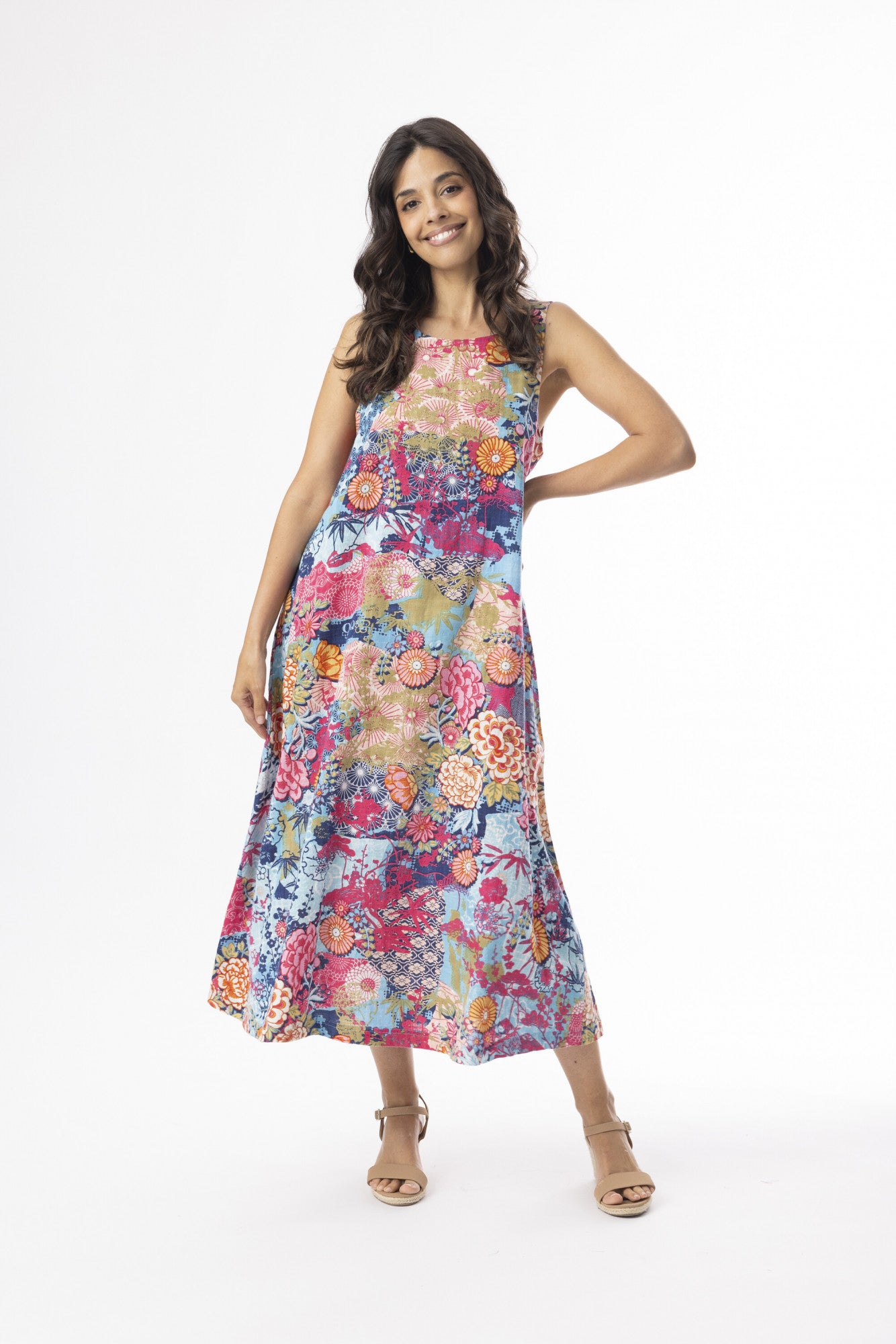 Ikebana dress Sleeveless