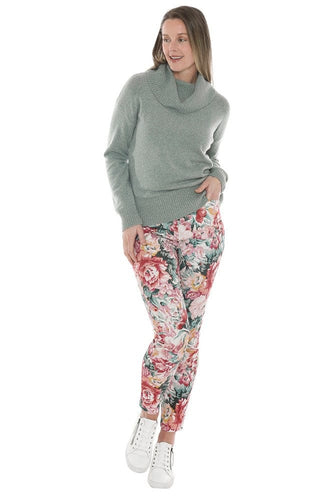 jump rose tapestry pants