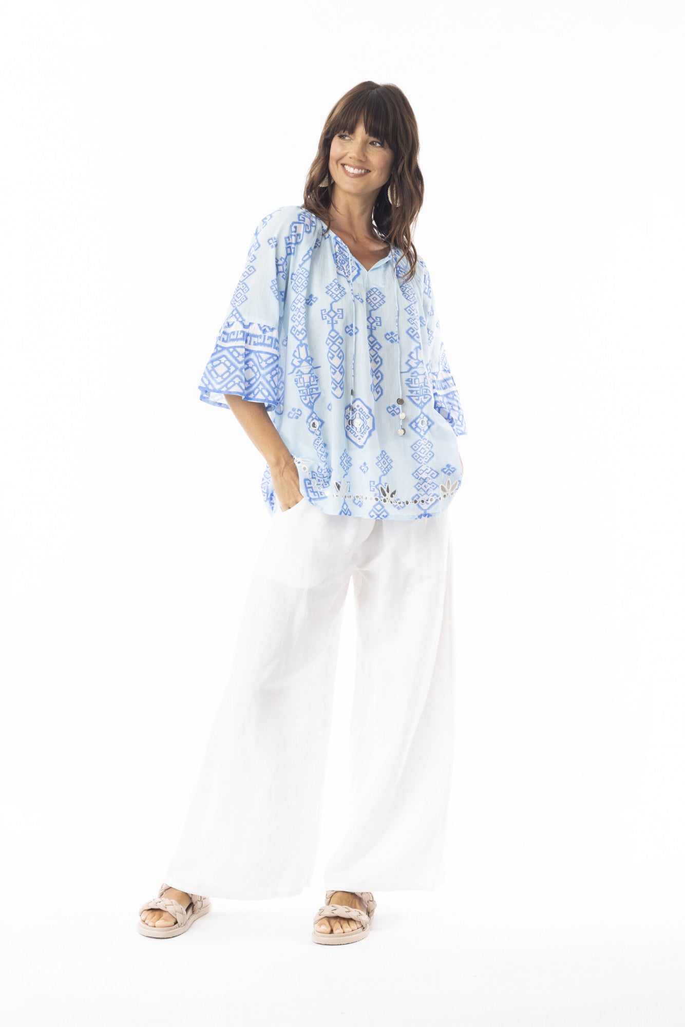 Carla Blue top