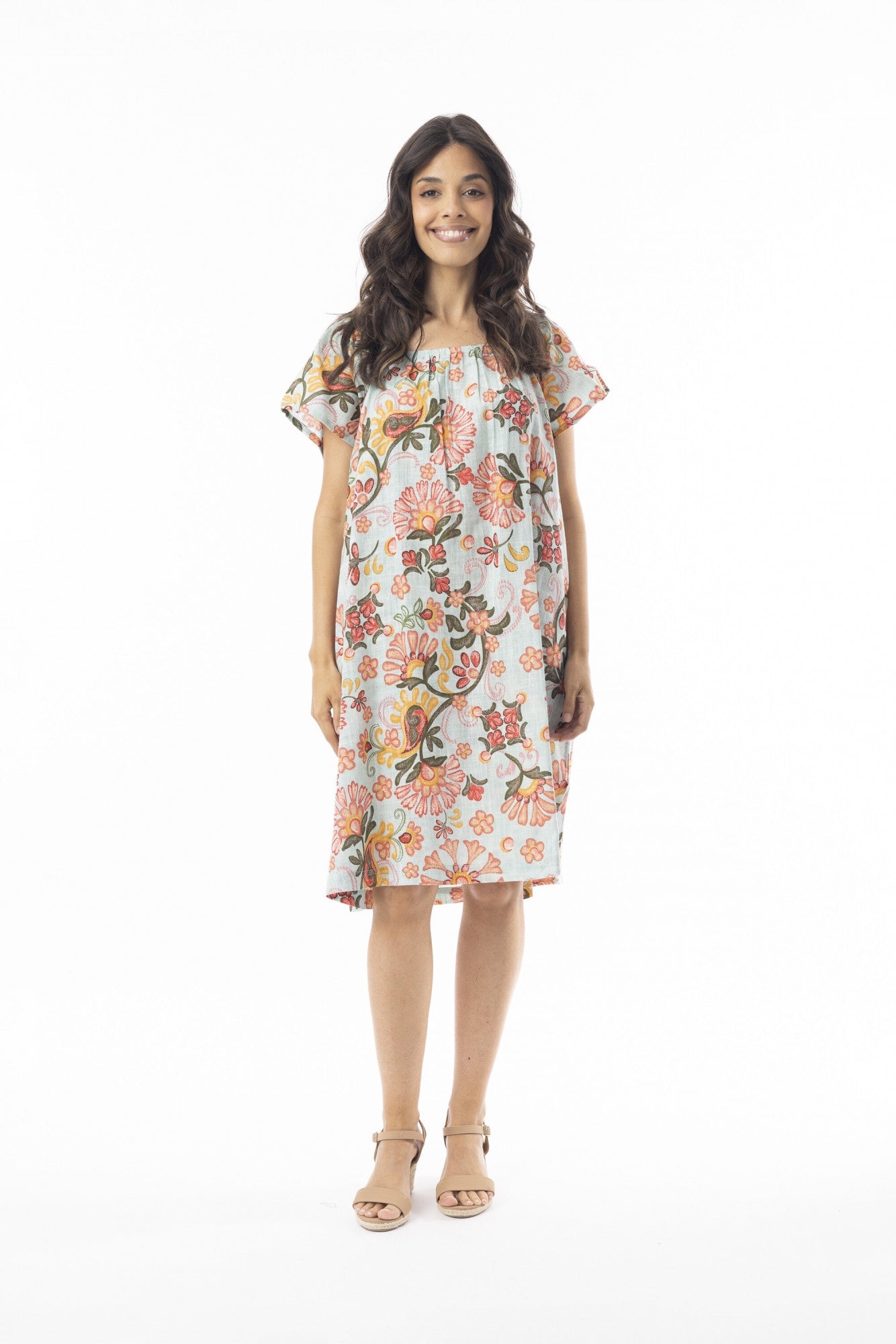 Macieo dress square neck