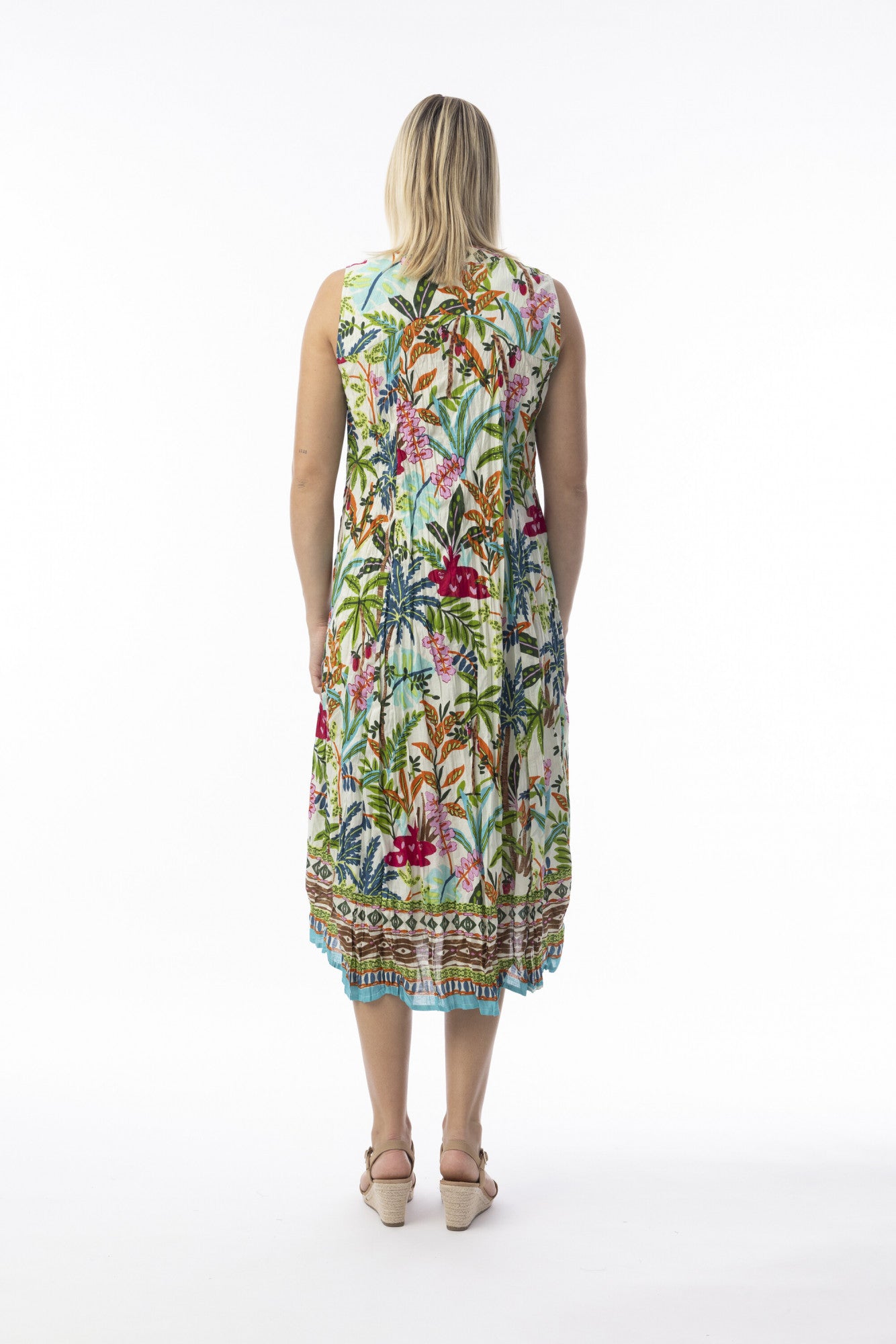 Ovahe Midi V dress