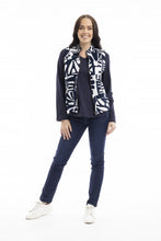 Load image into Gallery viewer, Navy cord printed Vest
