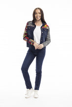 Load image into Gallery viewer, Train Denim Mix Jacket
