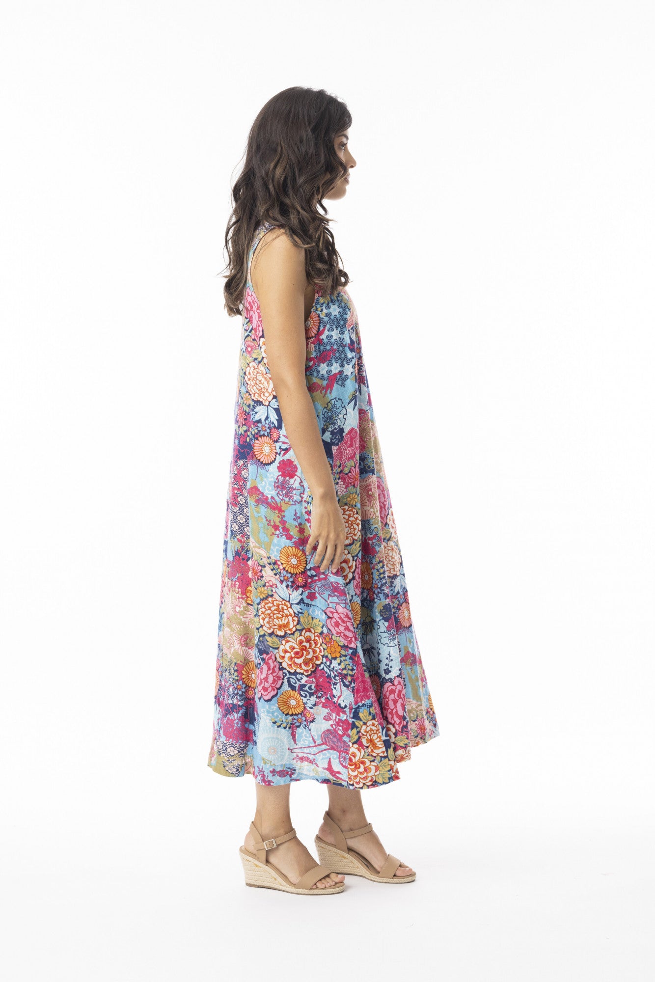Ikebana dress Sleeveless