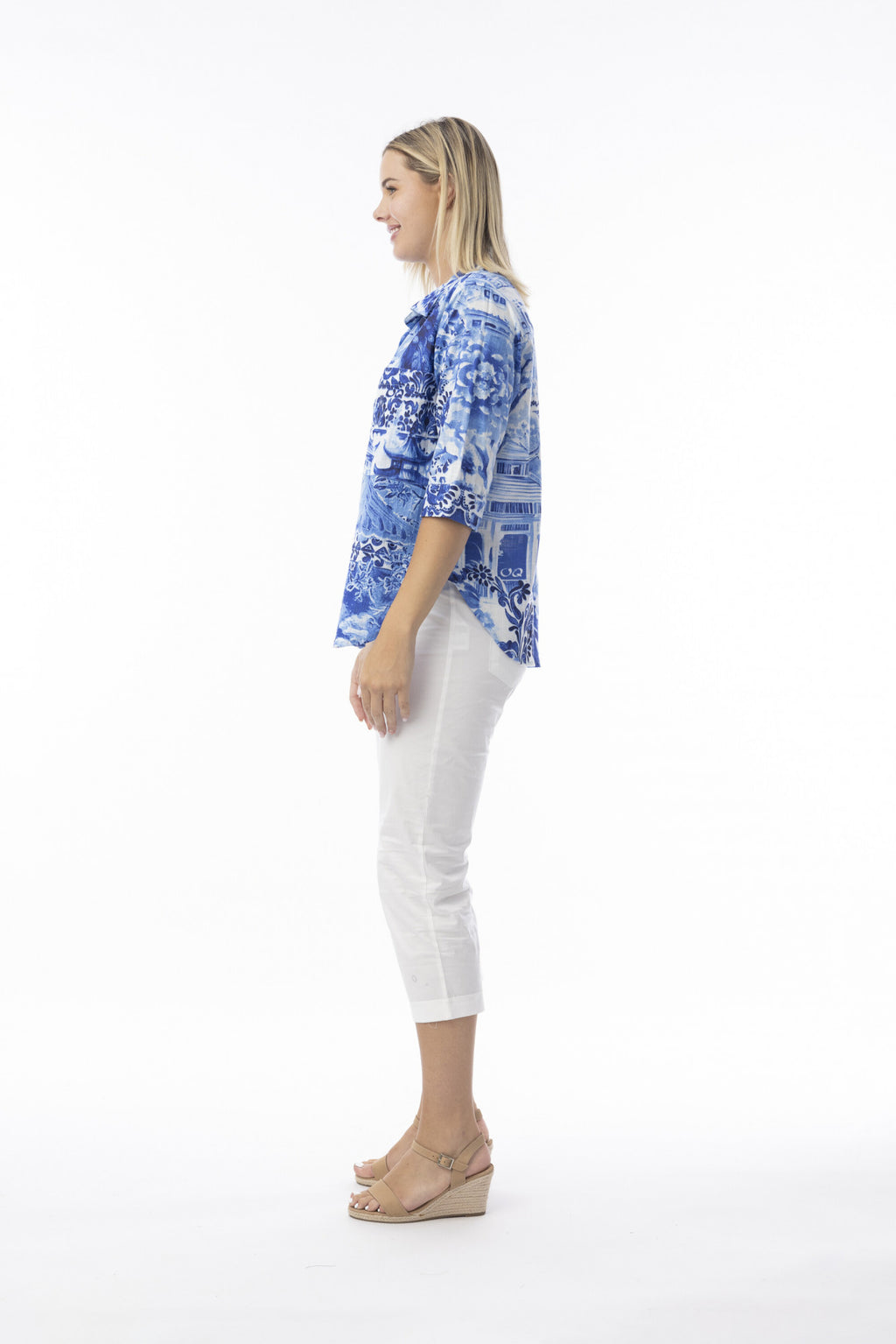 Okayama collar top
