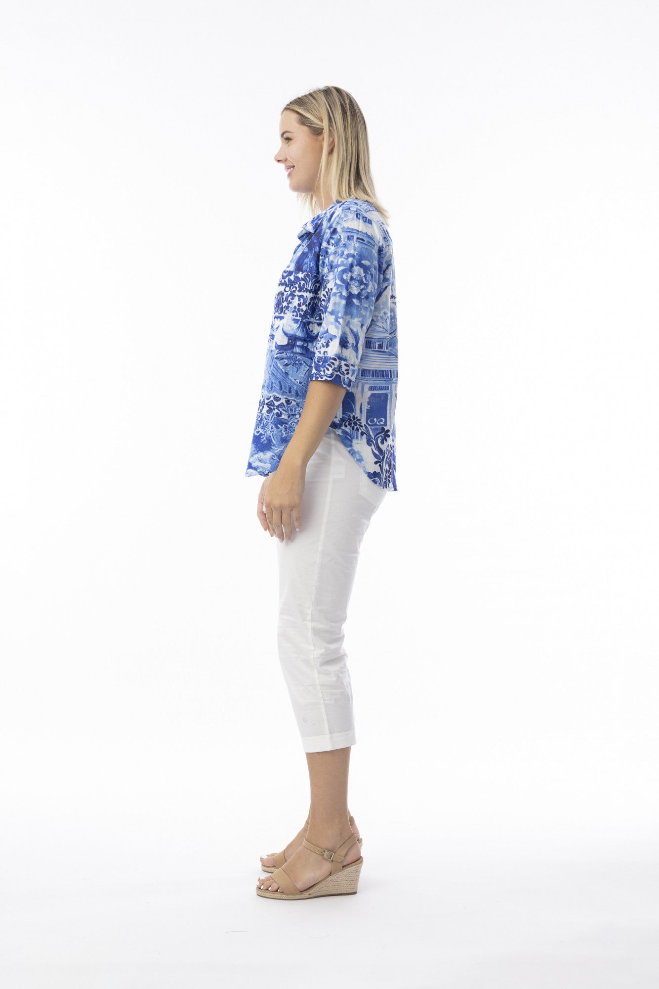 Okayama collar top