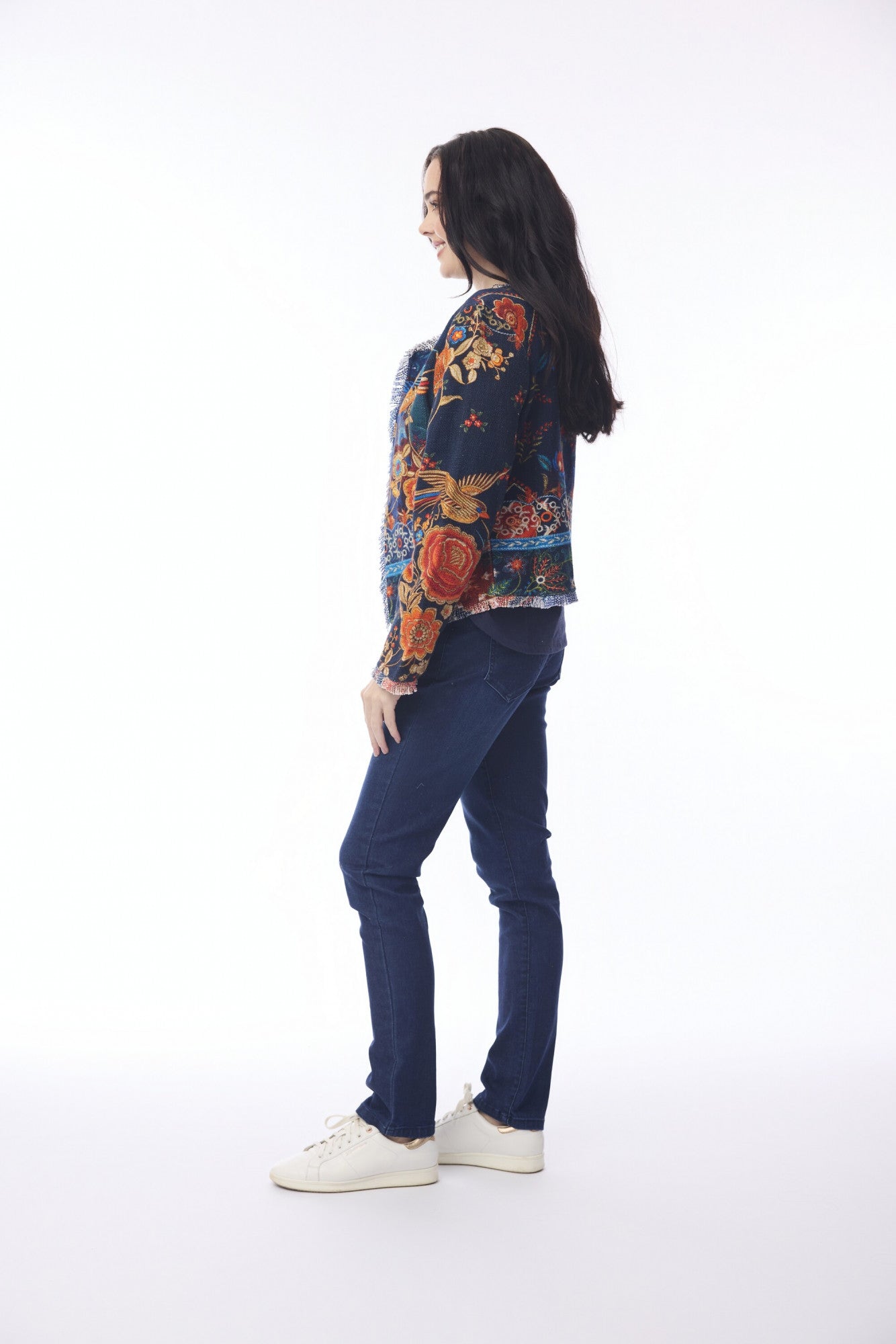 Embroidery  Channel Coat