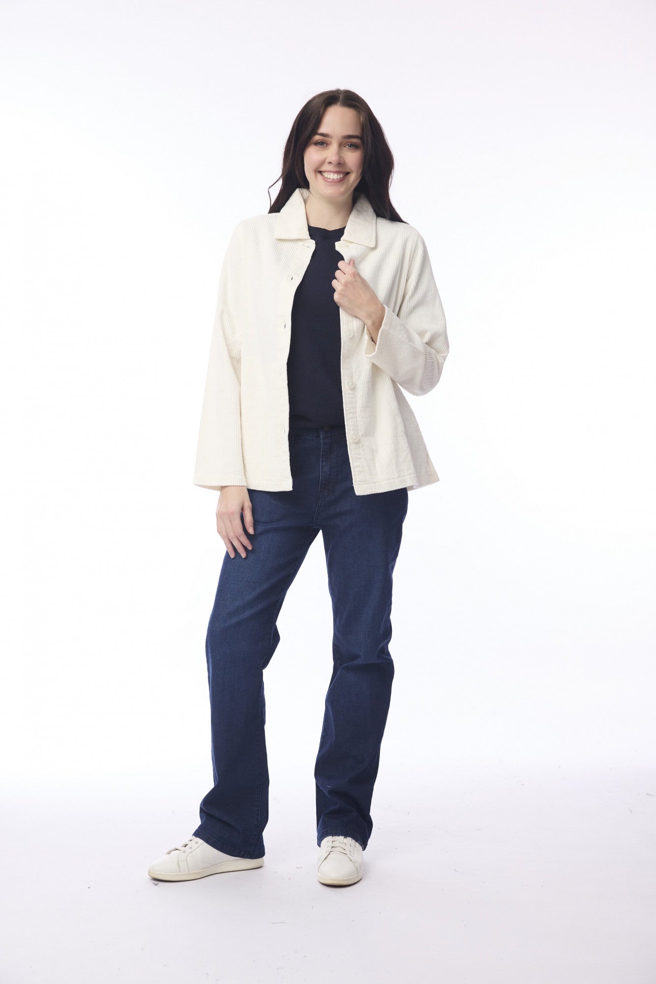 Cord Jacket White