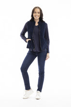 Load image into Gallery viewer, Navy cord printed Vest
