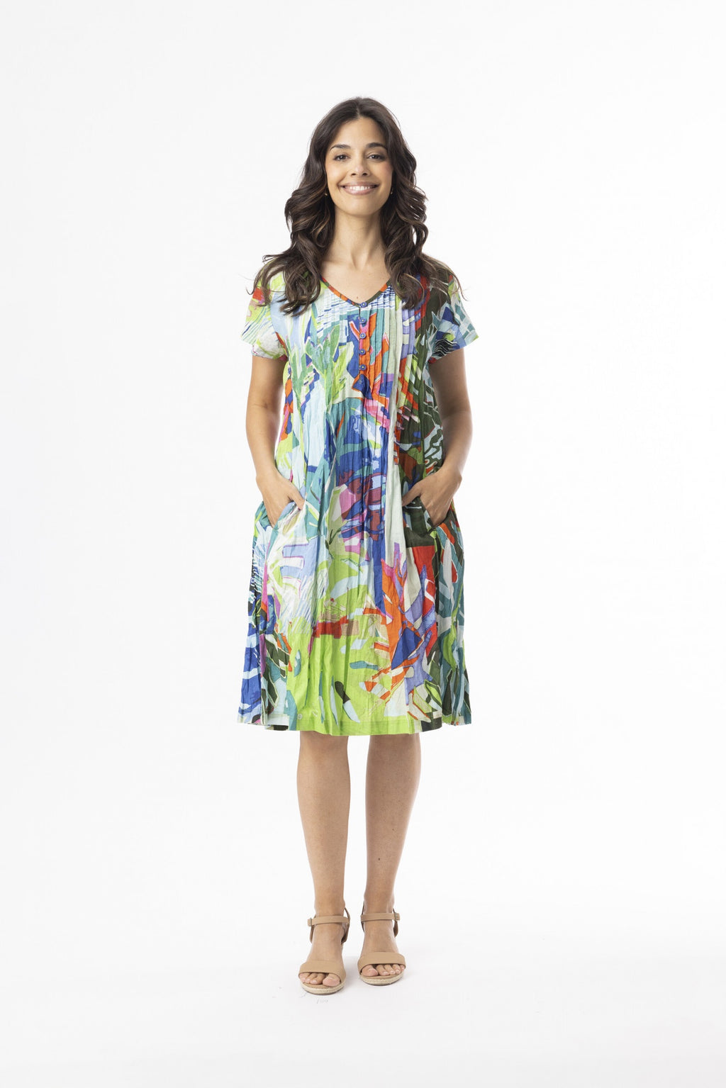 Leaves blue Easy fit