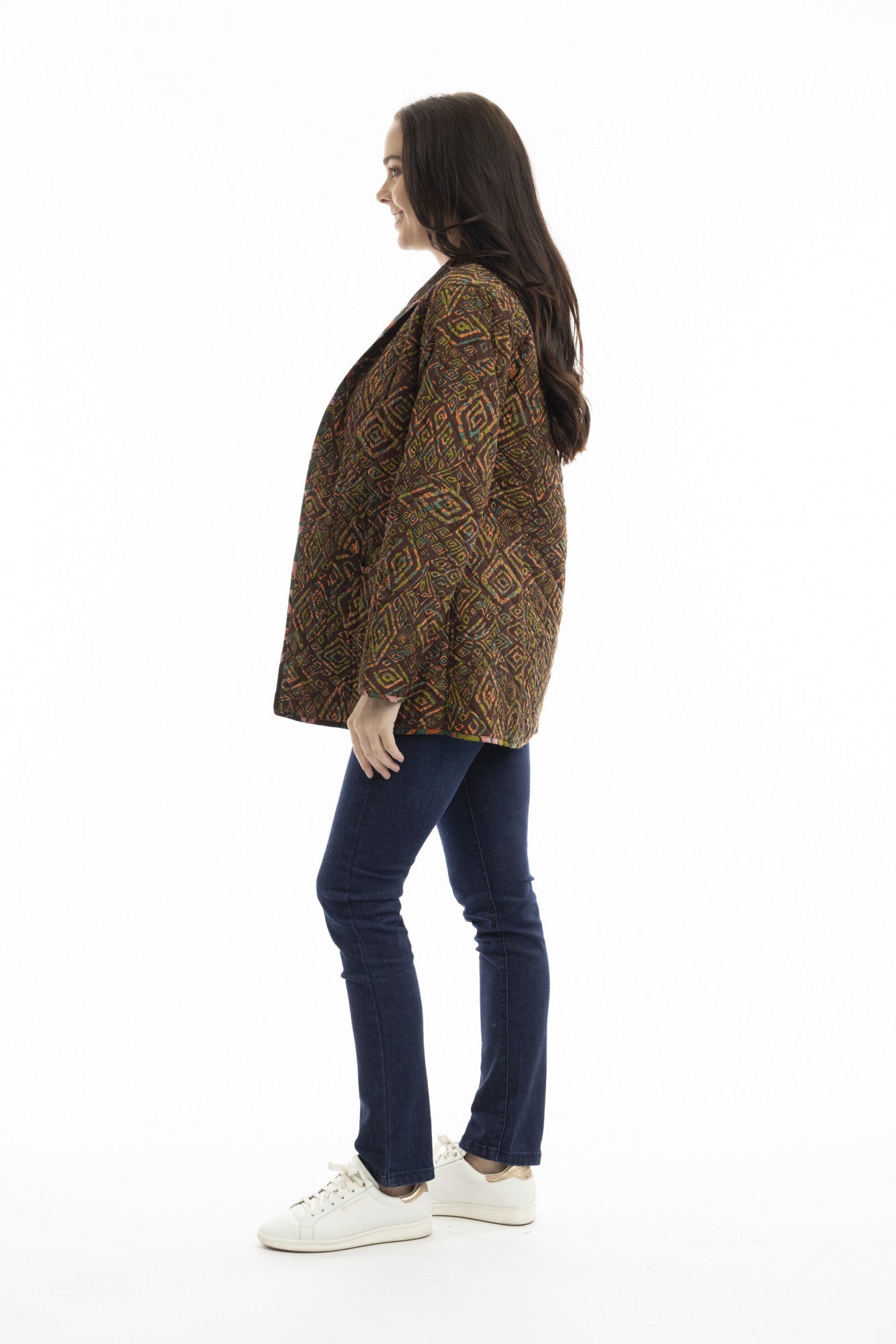 Diamonds Coat Reversible