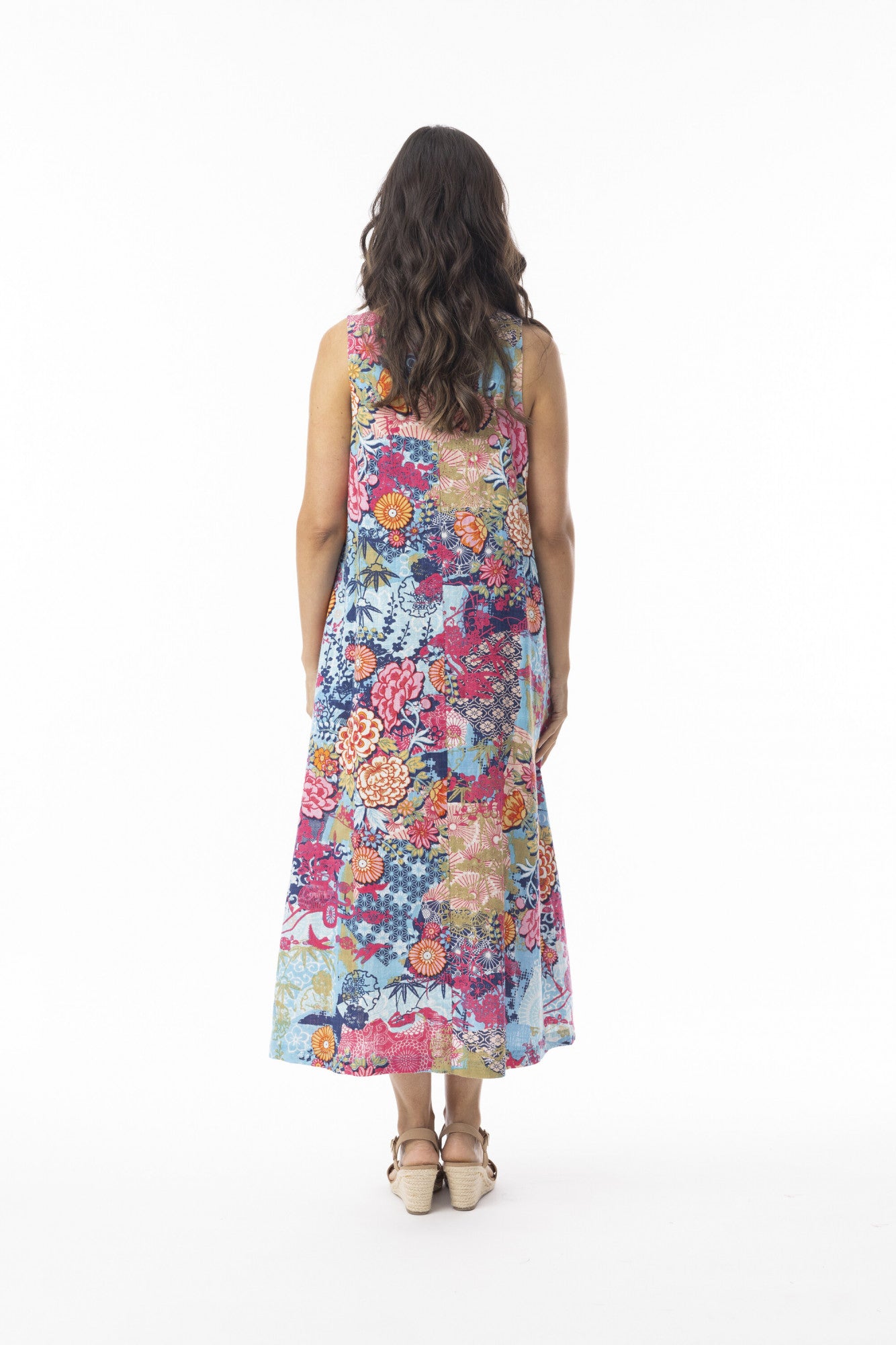 Ikebana dress Sleeveless