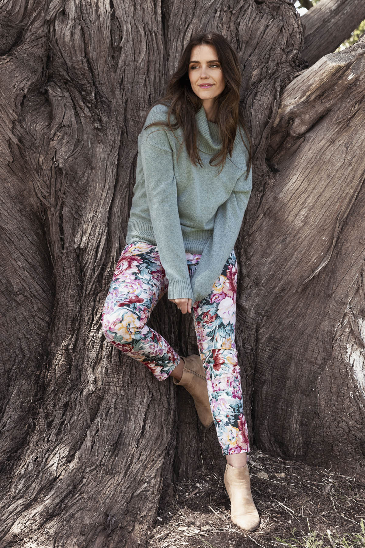 Rose Tapestry Pant