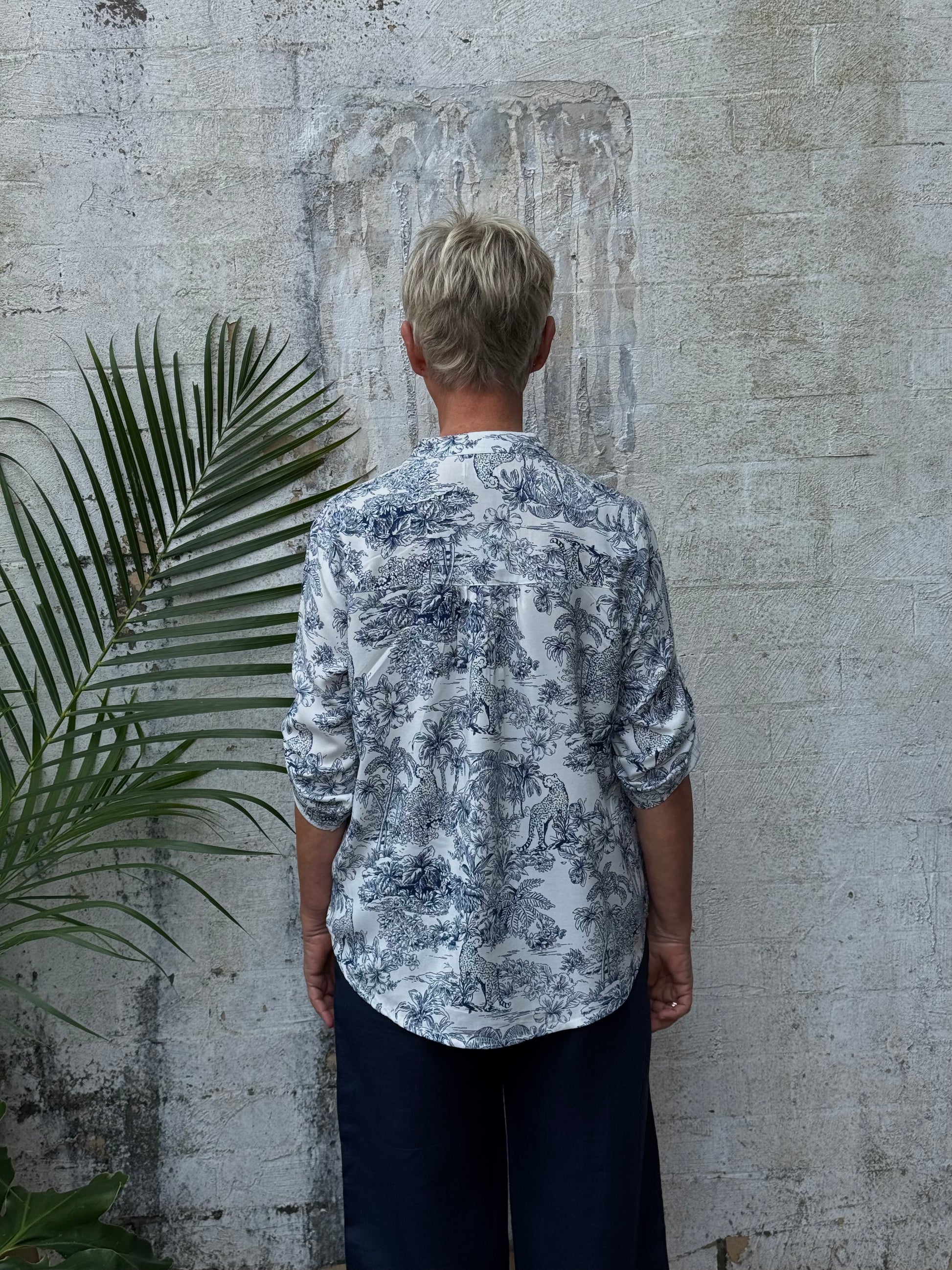 Faith Jungle navy