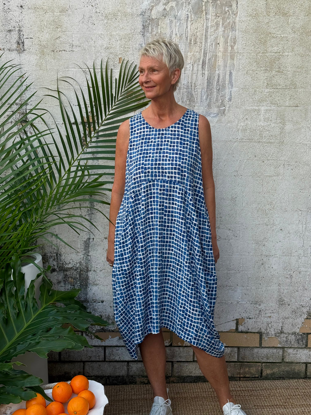 Carol Blue Squares