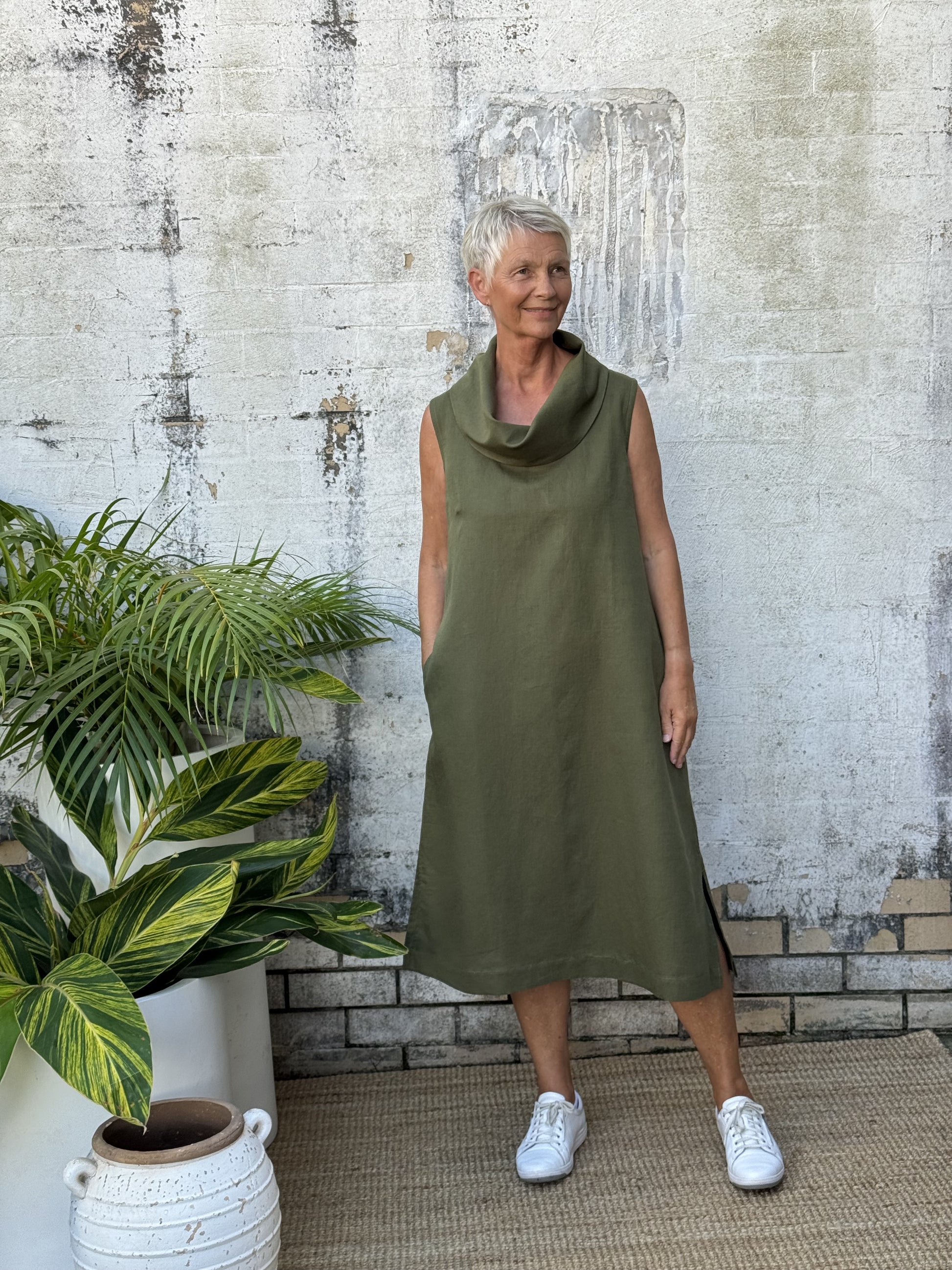 Charlotte Dress Olive