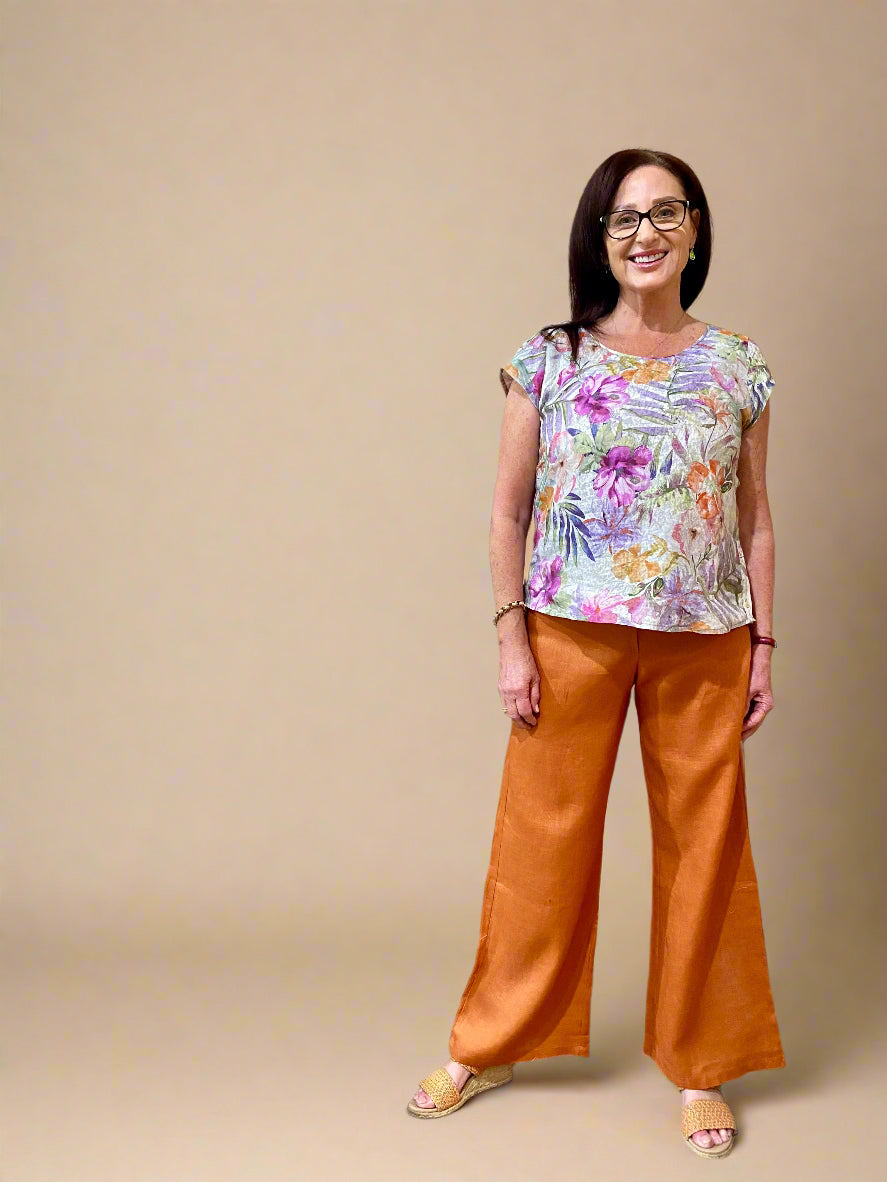Luna pant Orange