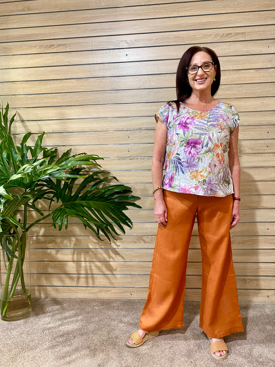 Luna pant Orange