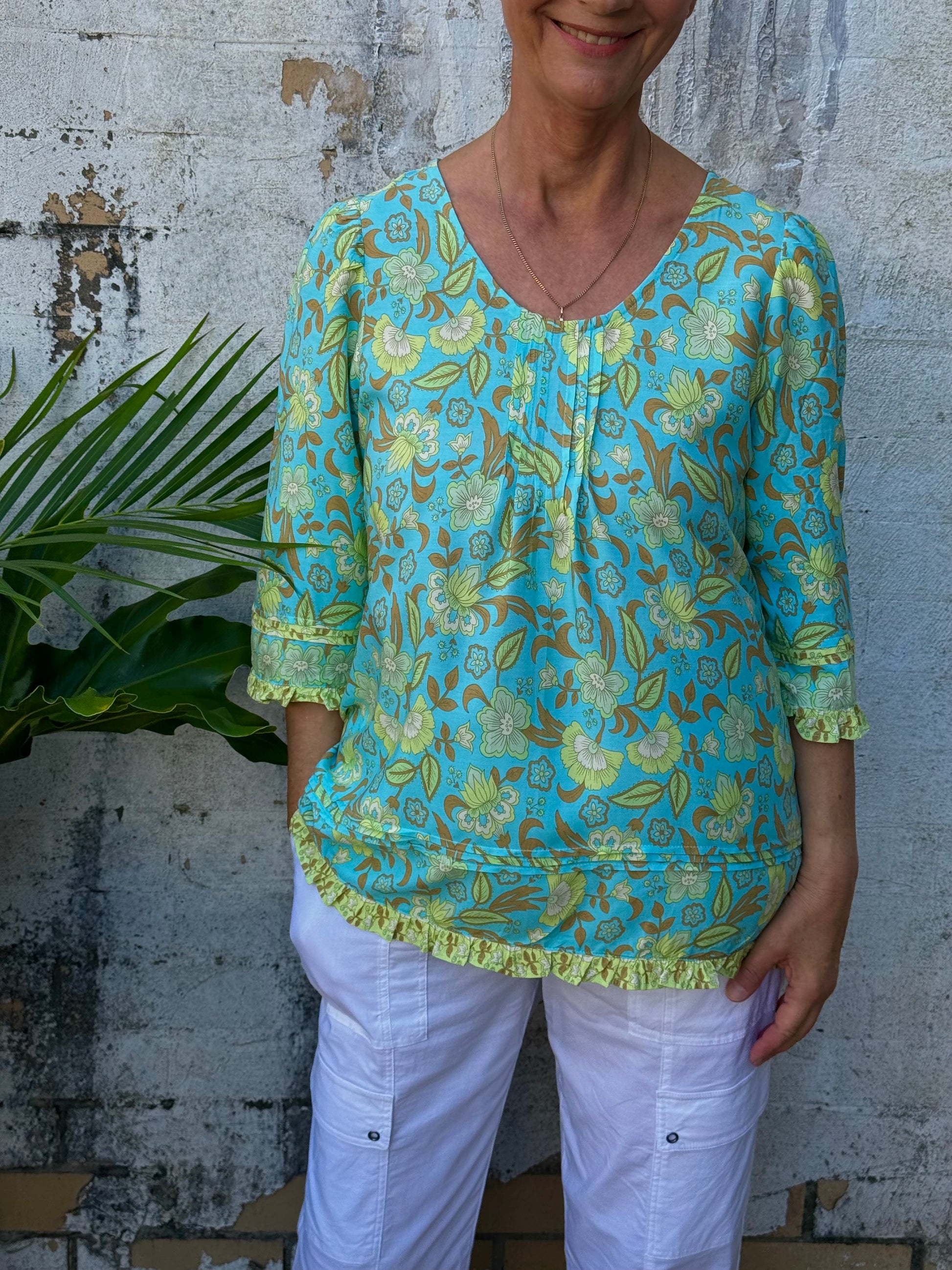 Eva Neon Garden Lime