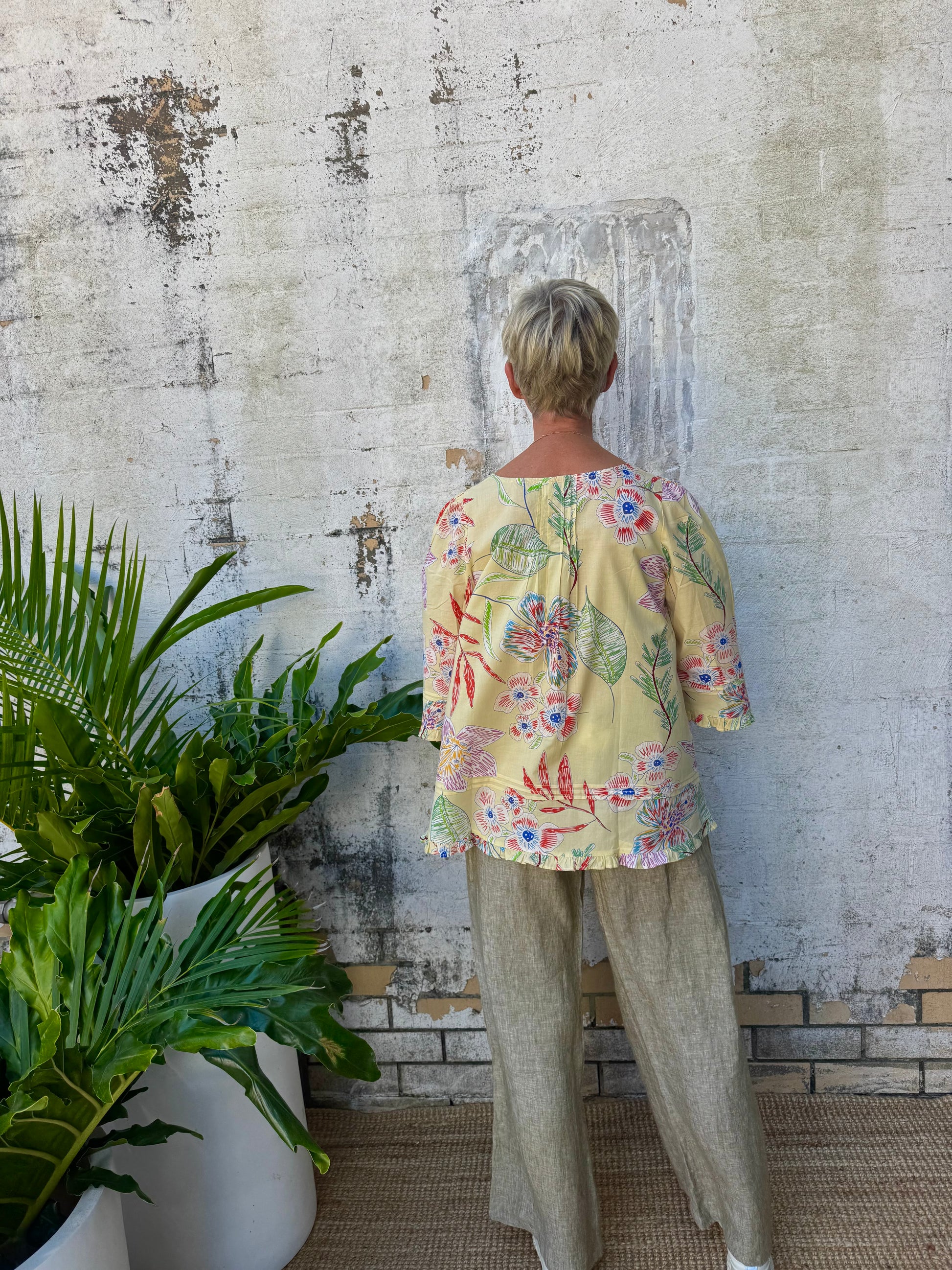 Eva Crayon Bloom Yellow
