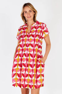 Phoenix dress melon