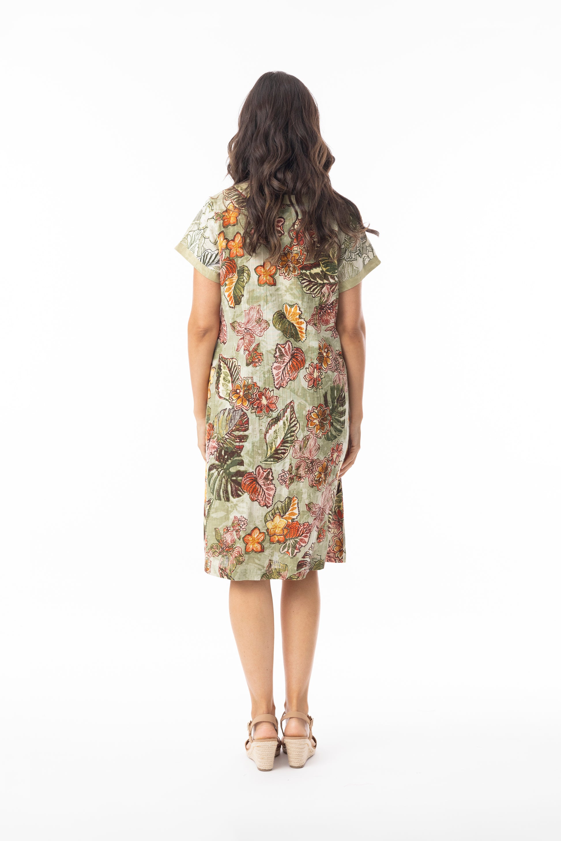 Lima Lime patch dress