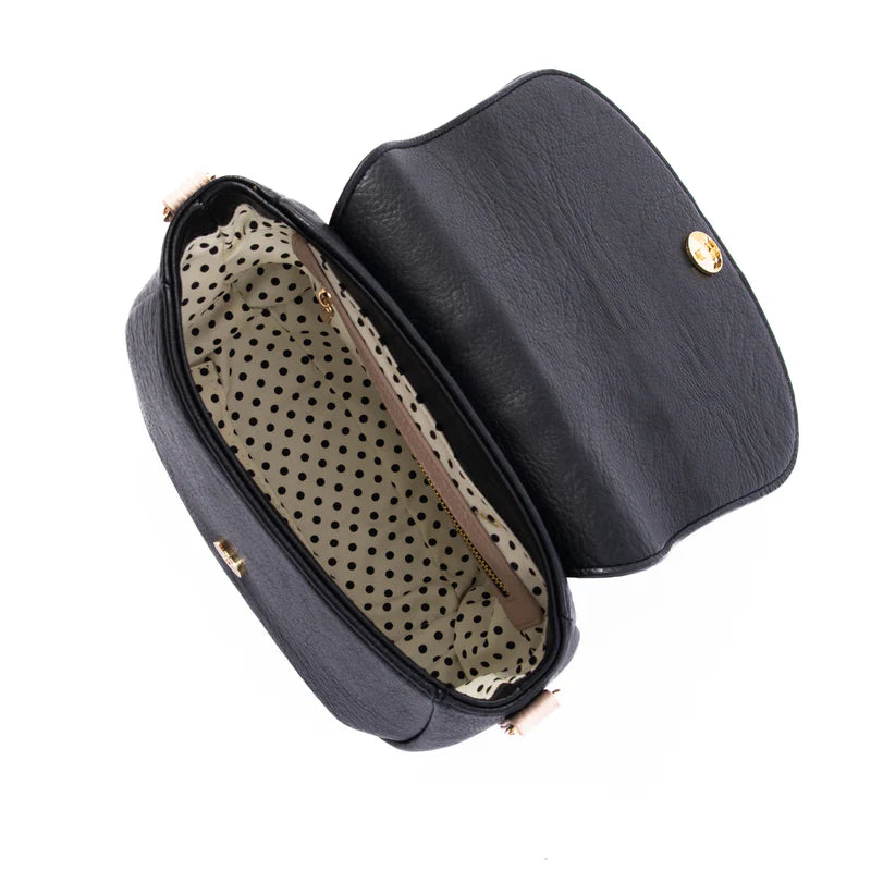 Lizzie Black/Taupe