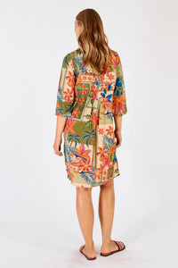 Jemma Tuck Dress Olive