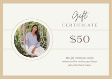 Load image into Gallery viewer, Se Bliss gift card
