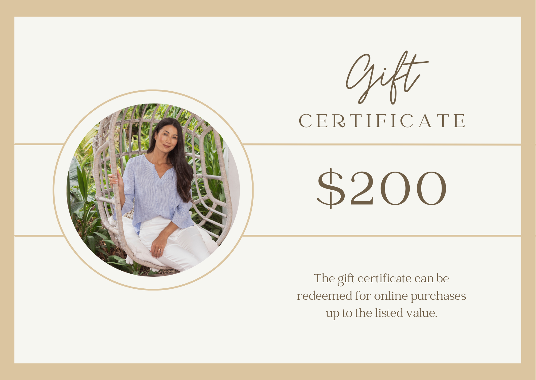 Se Bliss gift card