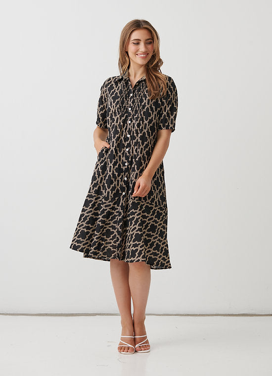 Marrakech shirred Dress