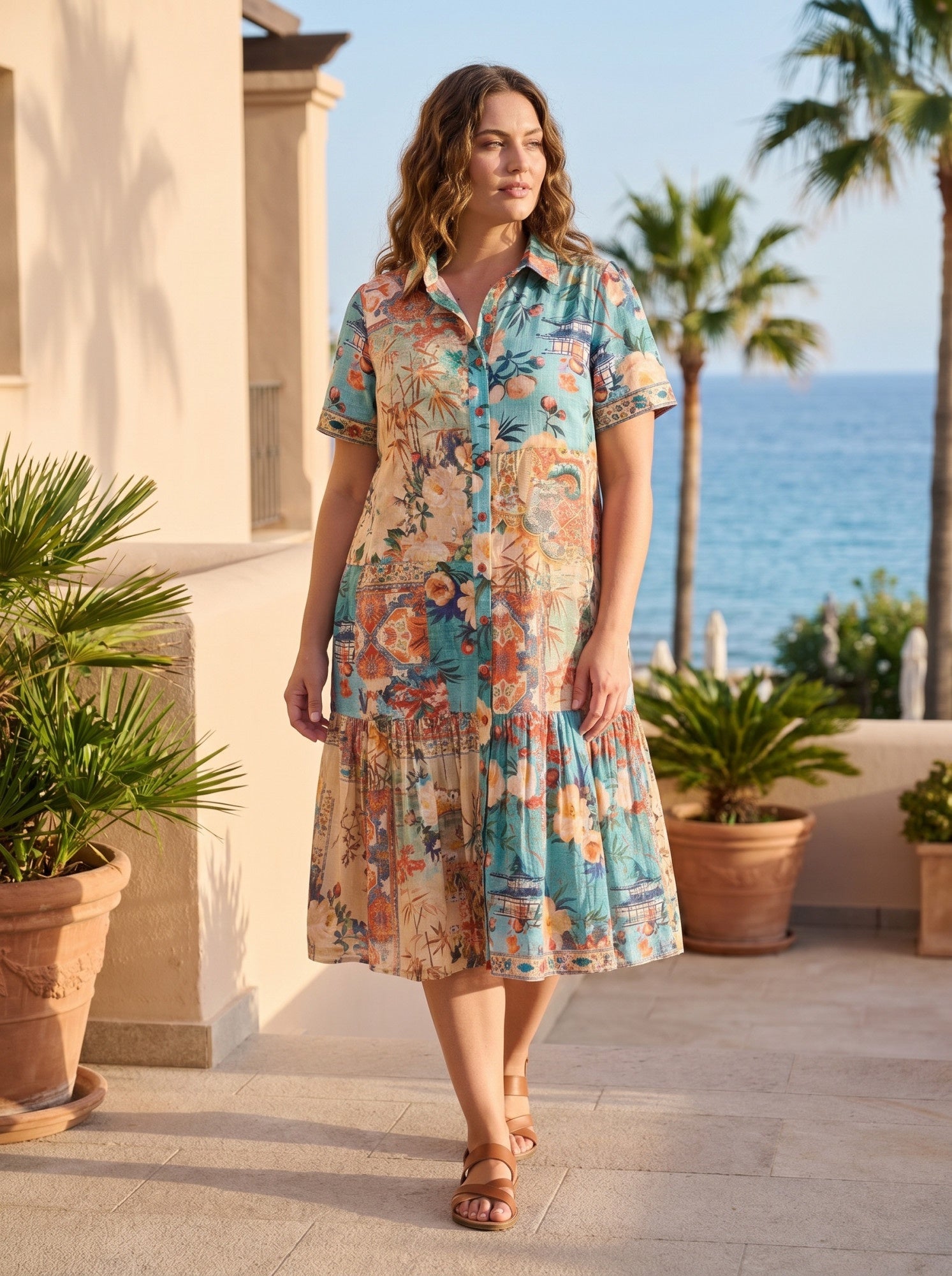 Gordes Long Patch dress